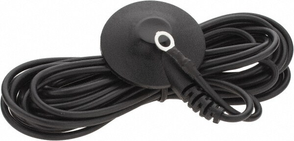 Grounding Cords; Anti-Static Equipment Compatibility: Anti-Static Floor or Table Mat ; Cord Type: Straight Cord ; Coiled or Straight Cord: Straight ; Cord Length (Feet): 10.00 ; Number of Conductors: 1 ; Snap Fastener Size: 10.0