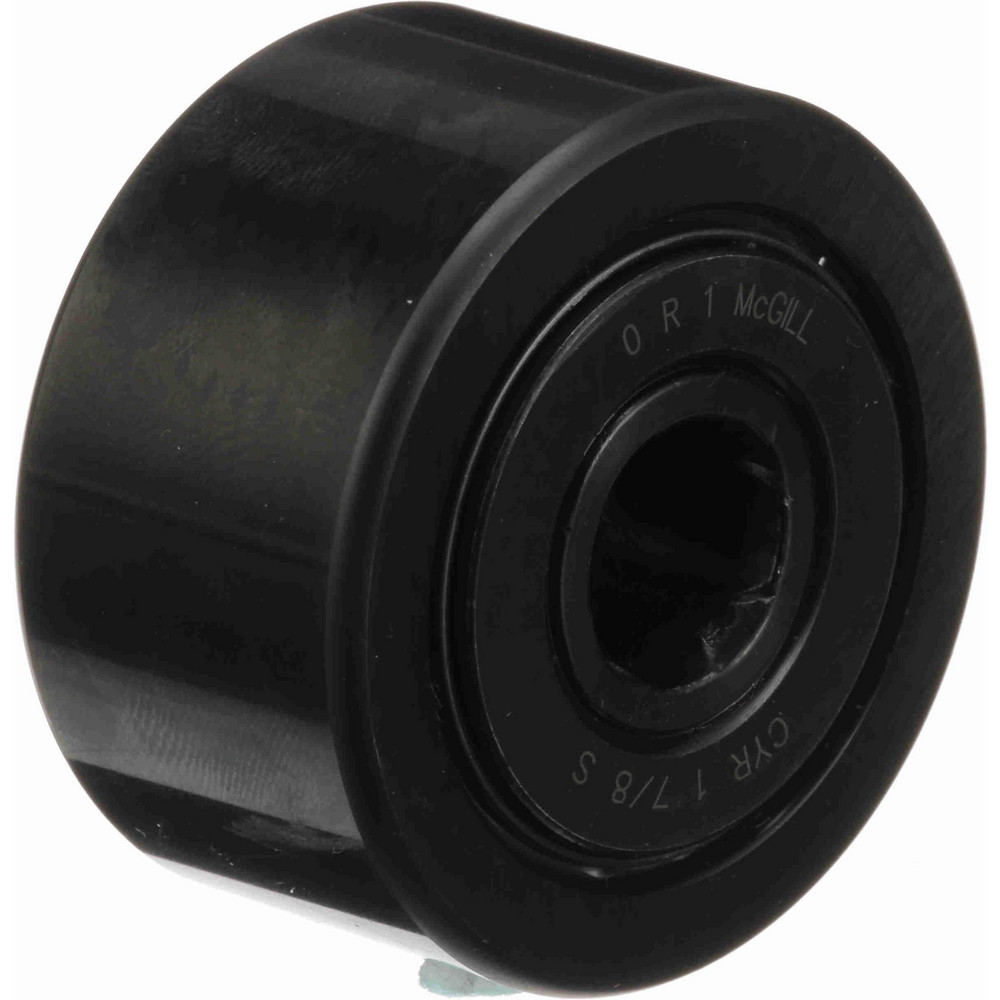 McGill Cam Yoke Roller Crowned, 0.5" Bore Dia, 17/8" Roller Dia, 1