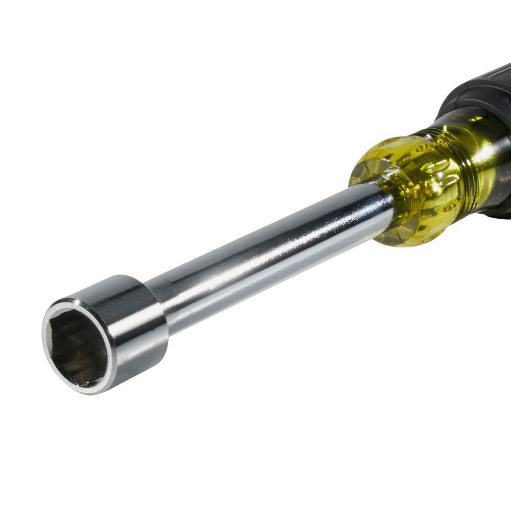 Klein Tools - Nut Driver Set: 4 Pc, 1/4 to 9/16", Hollow Shaft, Cushion ...