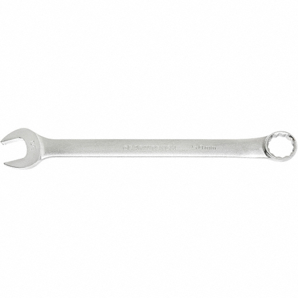 Combination Wrench: 1-13/16" Head Size - 25.5510" OAL, Steel, Satin Finish