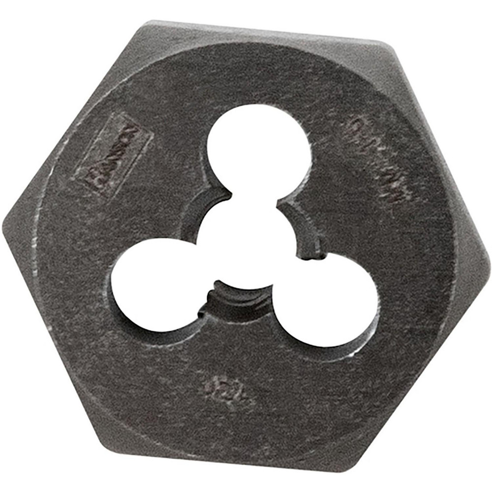Irwin Hex Rethreading Die M7x1, Right Hand, 1" Hex, Carbon Steel