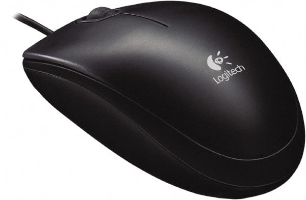 hjerne deltager Ombord Logitech - USB Mouse: Black - 58165093 - MSC Industrial Supply
