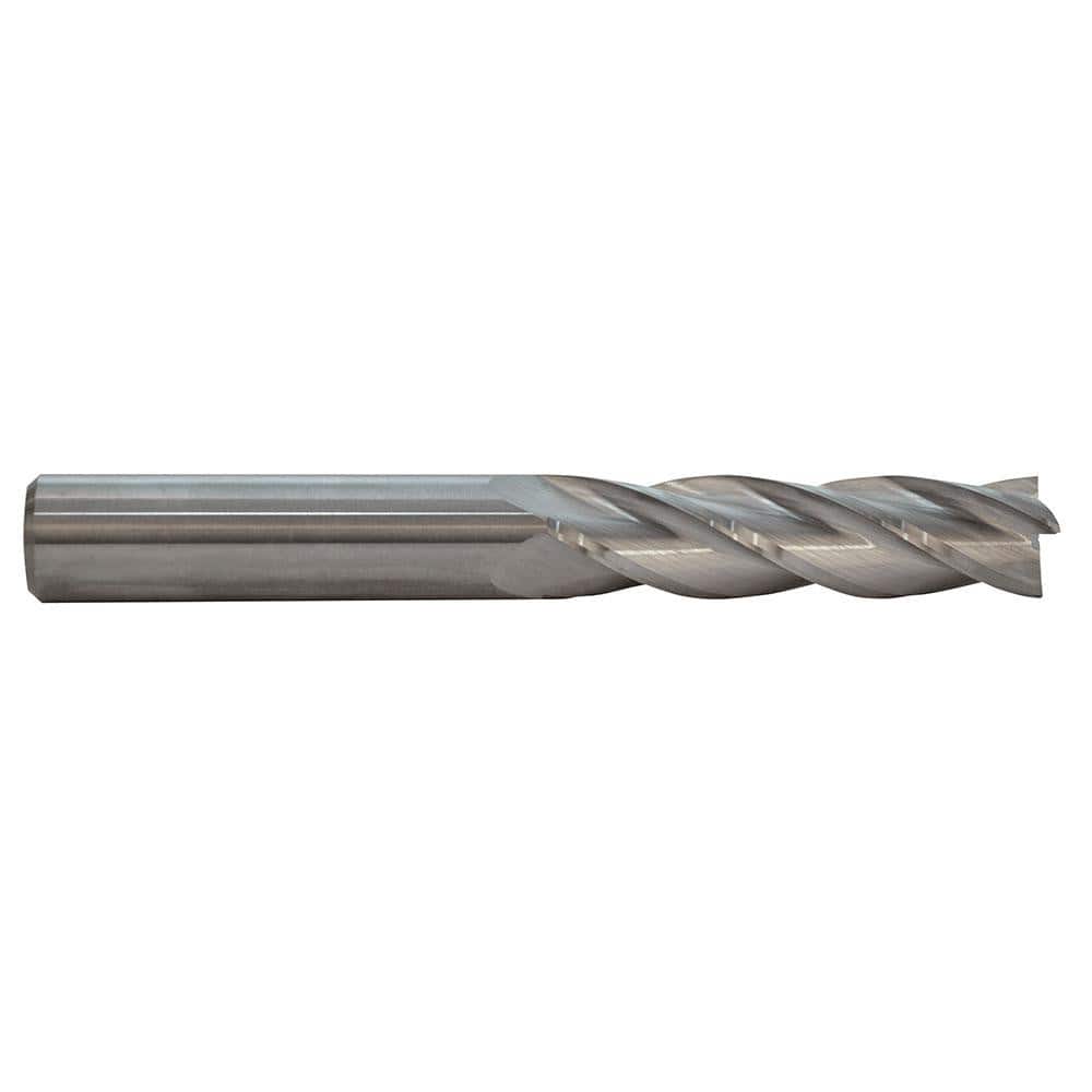 M.A. Ford. 12237500 Square End Mill: 3/8 Dia, 1-1/2 LOC, 3/8 Shank Dia, 3-1/2 OAL, 4 Flutes, Solid Carbide 