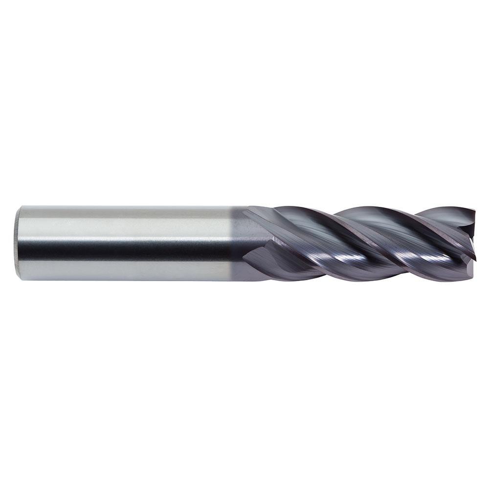 M.A. Ford. 17710010AW Square End Mill: 1 Dia, 1-1/2 LOC, 1 Shank Dia, 4 OAL, 4 Flutes, Solid Carbide Image