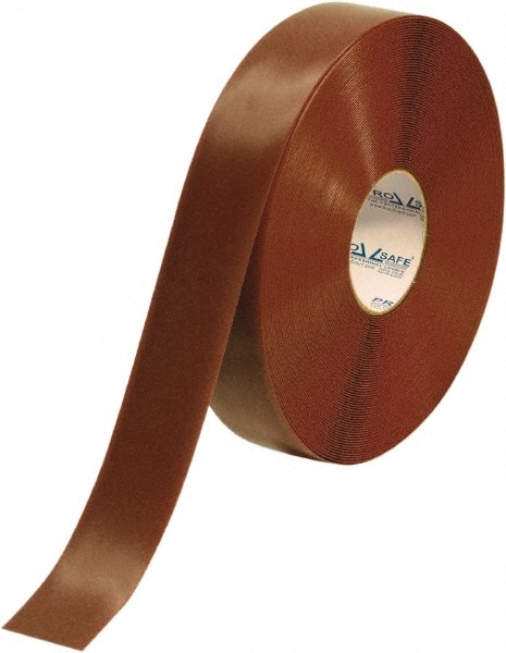 PRO-SAFE PRO-2RBRN Floor & Aisle Marking Tape: 2" Wide, 100 Long, 50 mil Thick, Polyvinylchloride Image