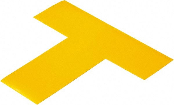 Floor & Aisle Marking Tape: 2" Wide, 50 mil Thick, Polyvinylchloride