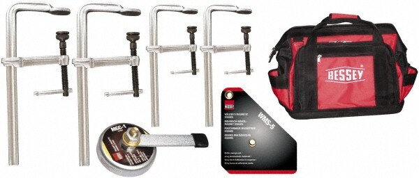 5-1/2" Throat Depth, Standard Sliding Arm Clamp Set