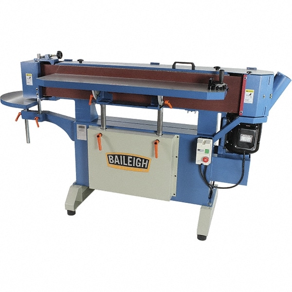Belt Sanding Machine: 138-1/2" Long, 9" Wide, Horizontal