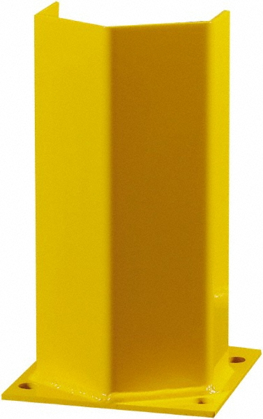 Hallowell - Post Protector: Yellow, Steel | MSC Direct