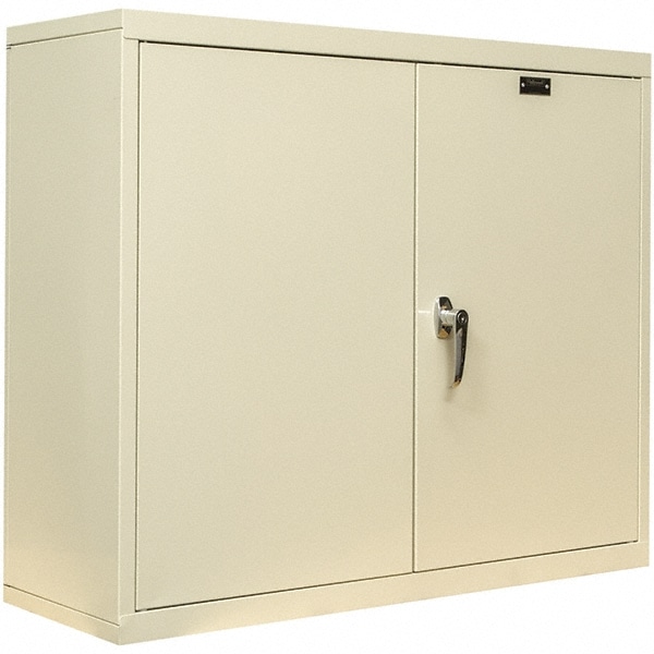 Tan 26 Inch Storage Cabinet Mscdirect Com