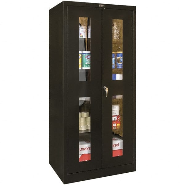 Visible Storage Cabinet: 36" Wide, 18" Deep, 72" High