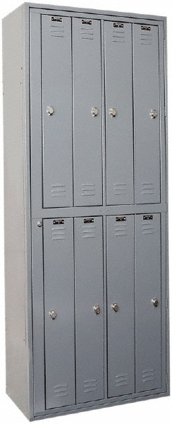 Hallowell - 1-Wide Locker: 32-9/16