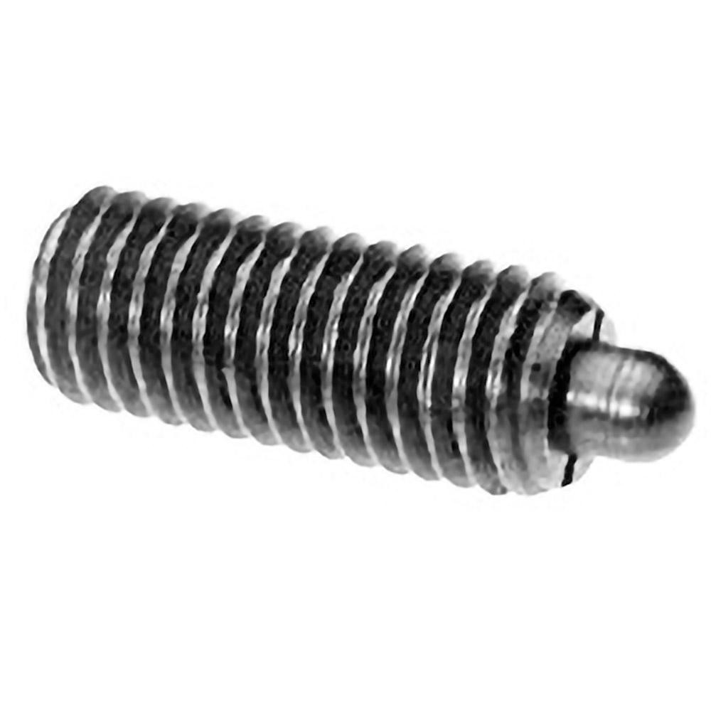 TECO Threaded Spring Plunger M12 x 1.75, 1.102" Thread Length, 0.