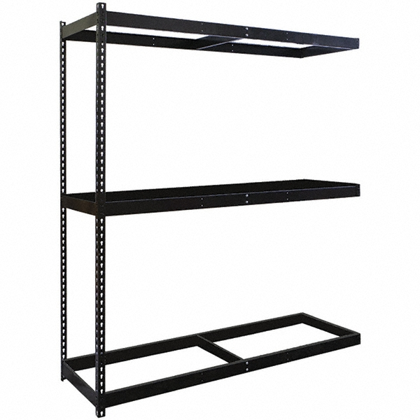 Hallowell 16 Gauge Boltless Shelving  3 Shelf  Part DRHC7248843AM