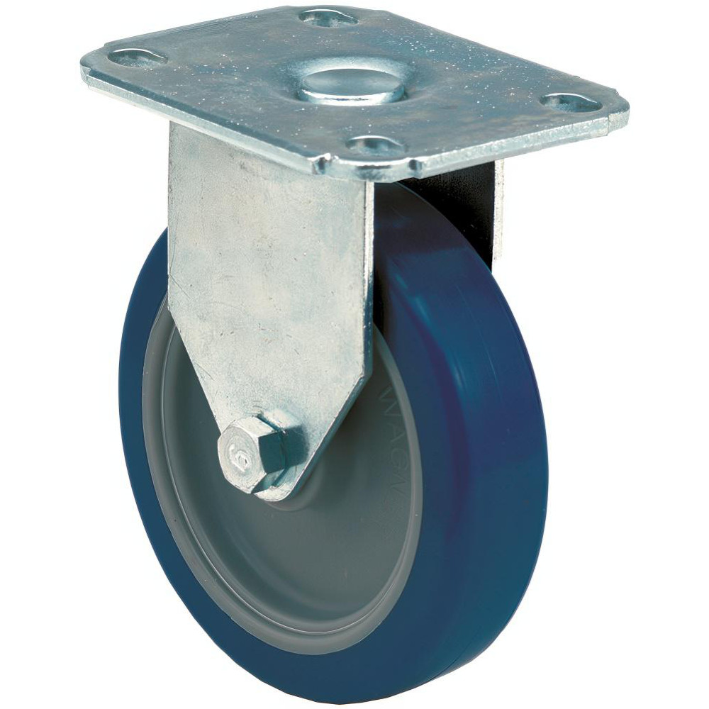 E.R. Wagner - Rigid Top Plate Caster: Polyurethane over Polyolefin, 4 ...