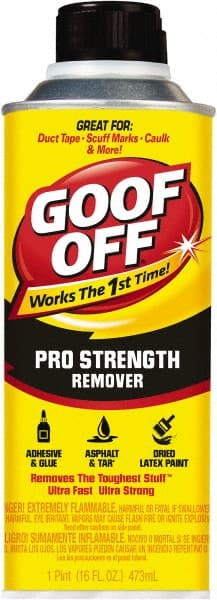 Adhesive Remover: 16 oz Can