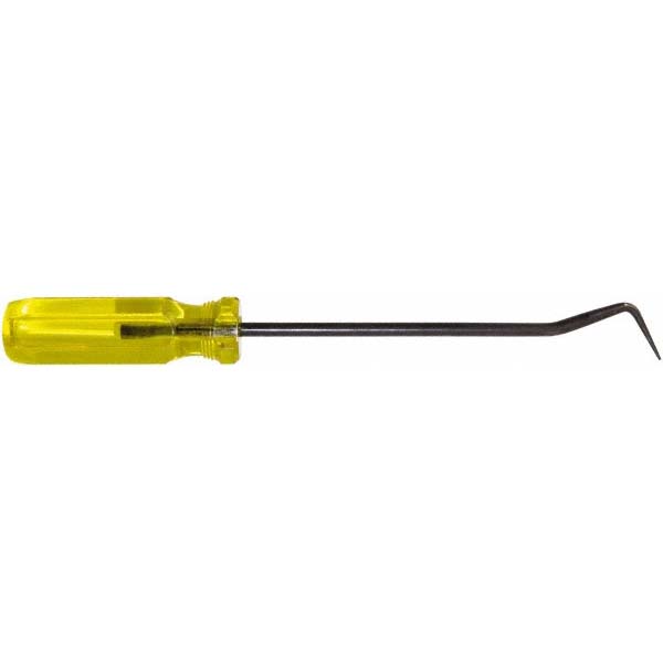 Hook Pick Scriber: 10-7/8" OAL - 45&deg; Hook, Alloy Steel with Fixed Points