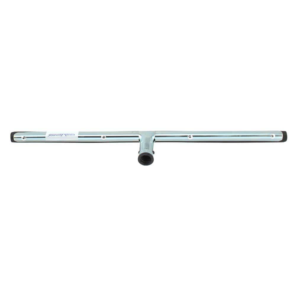 Squeegee: 22" Blade Width, Moss Foam Rubber Blade, Threaded Handle Connection