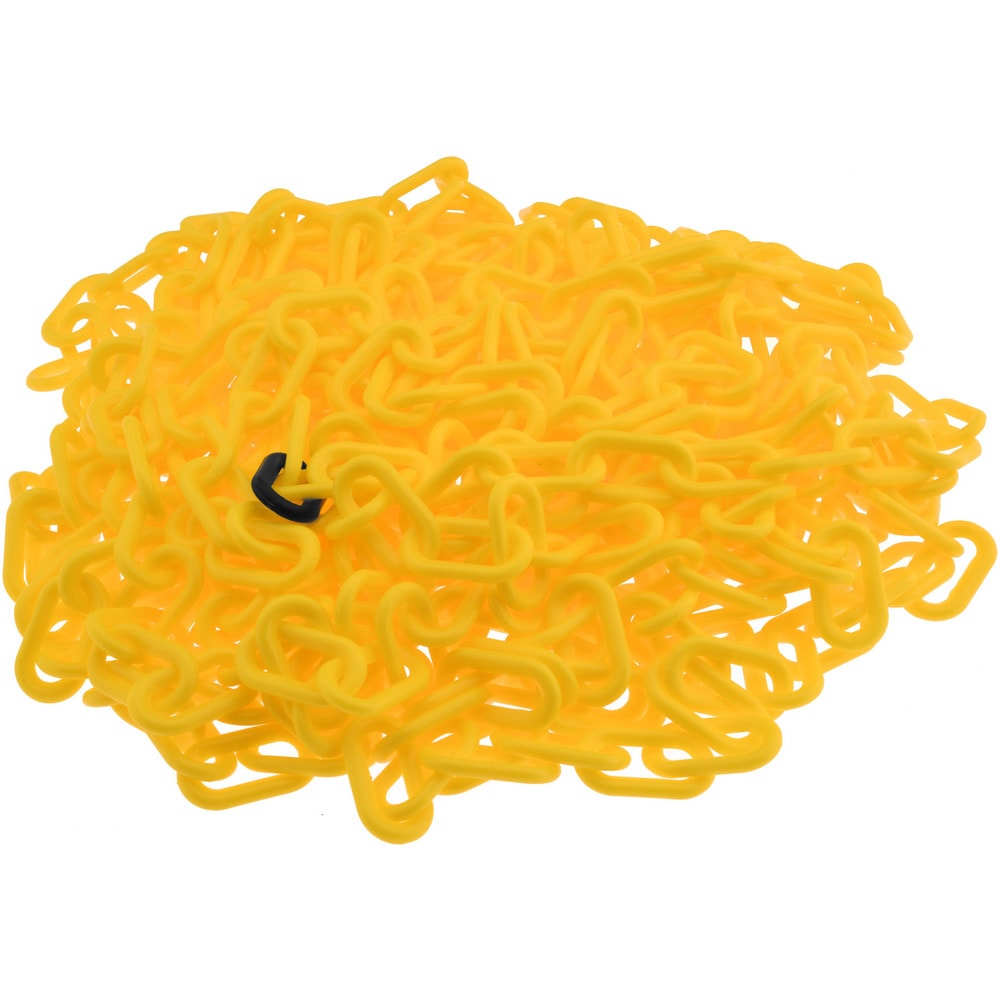 PRO-SAFE CH-YWL-50B Chain: Plastic, Yellow, 50 Long, 2" Wide Image