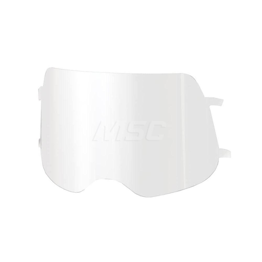 Pack of (5), 8" Wide x 4" High, Polycarbonate Replacement Visors