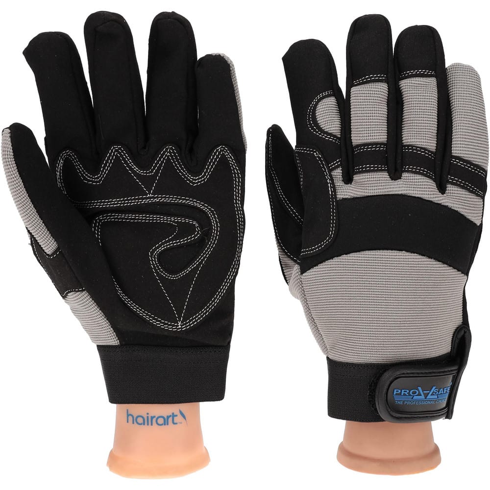 PRO-SAFE GLA-M2-2XL Gloves: Size 2XL, Synthetic Leather 