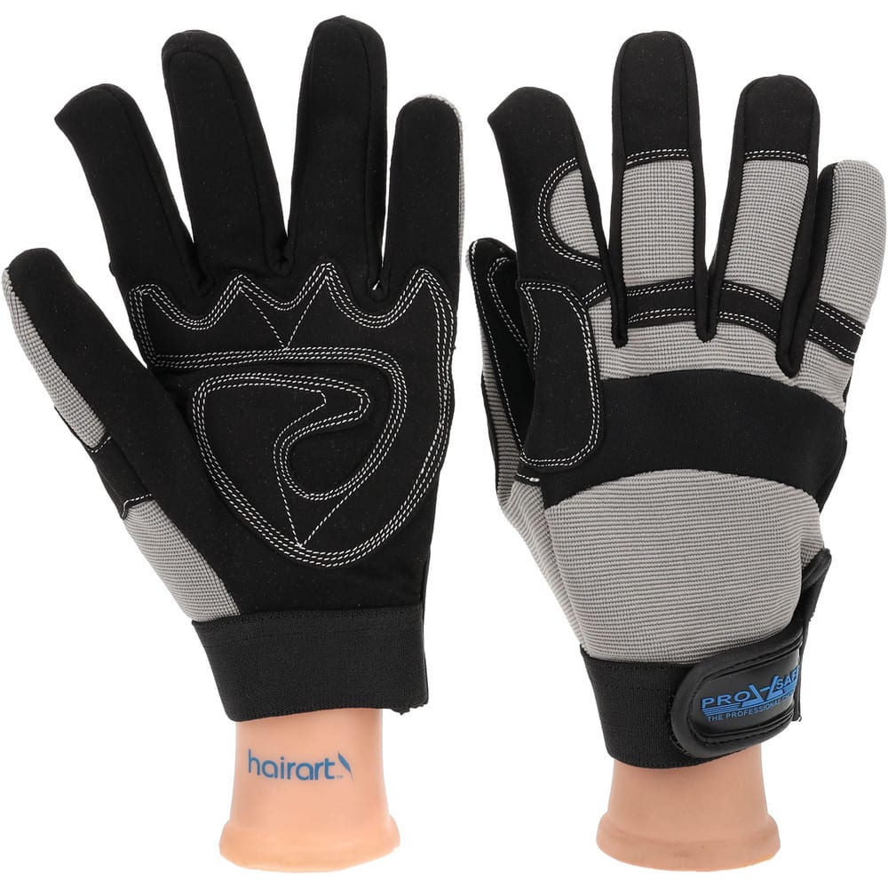 PRO-SAFE GLA-M2-L Gloves: Size L, Synthetic Leather 