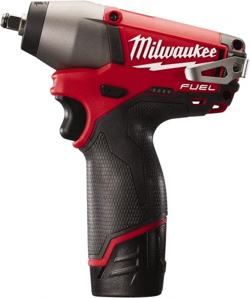 Milwaukee Tool - Cordless Impact Wrench: 12V, 3/8