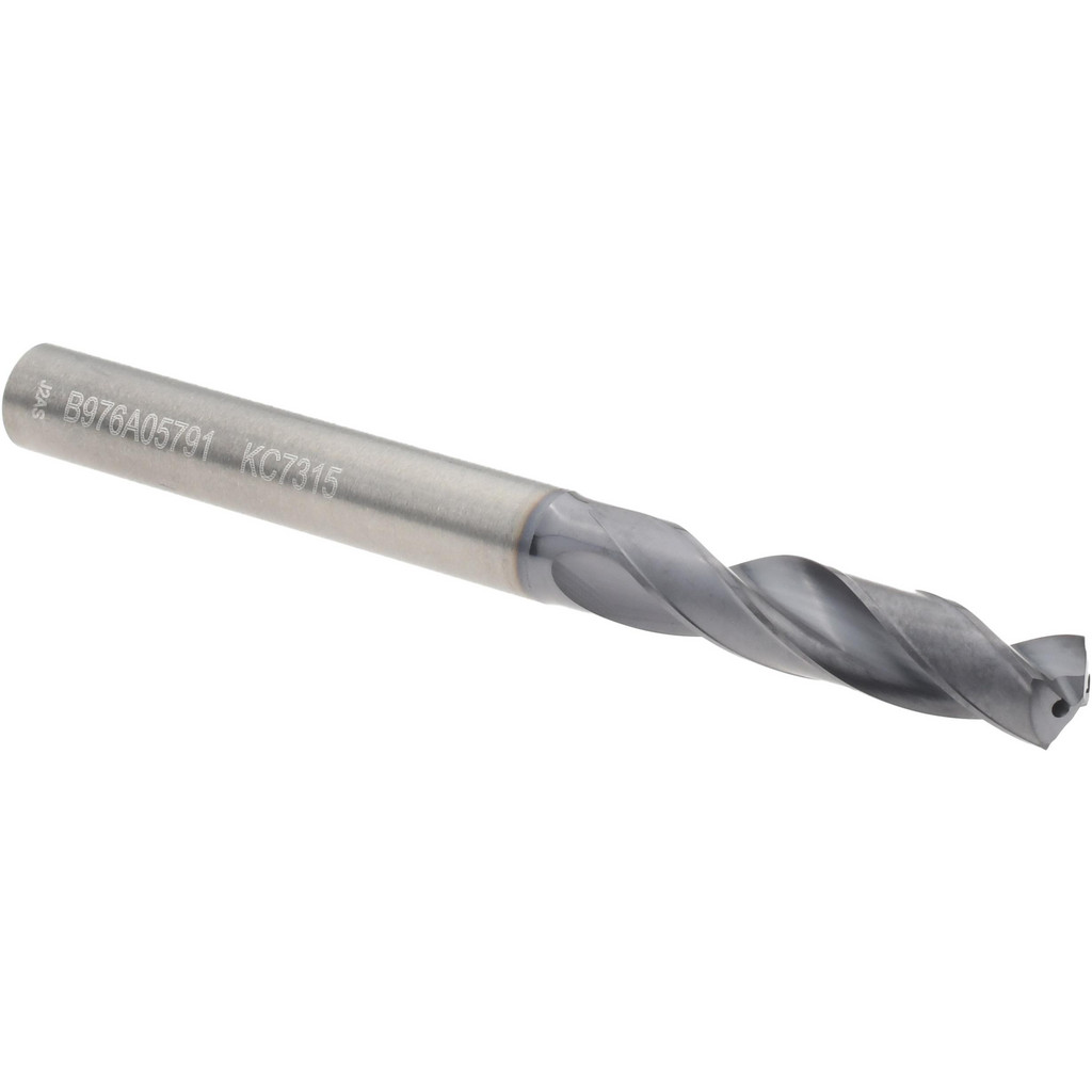 Kennametal 4054504 Screw Machine Length Drill Bit: 0.228" Dia, 140 &deg;, Solid Carbide Image