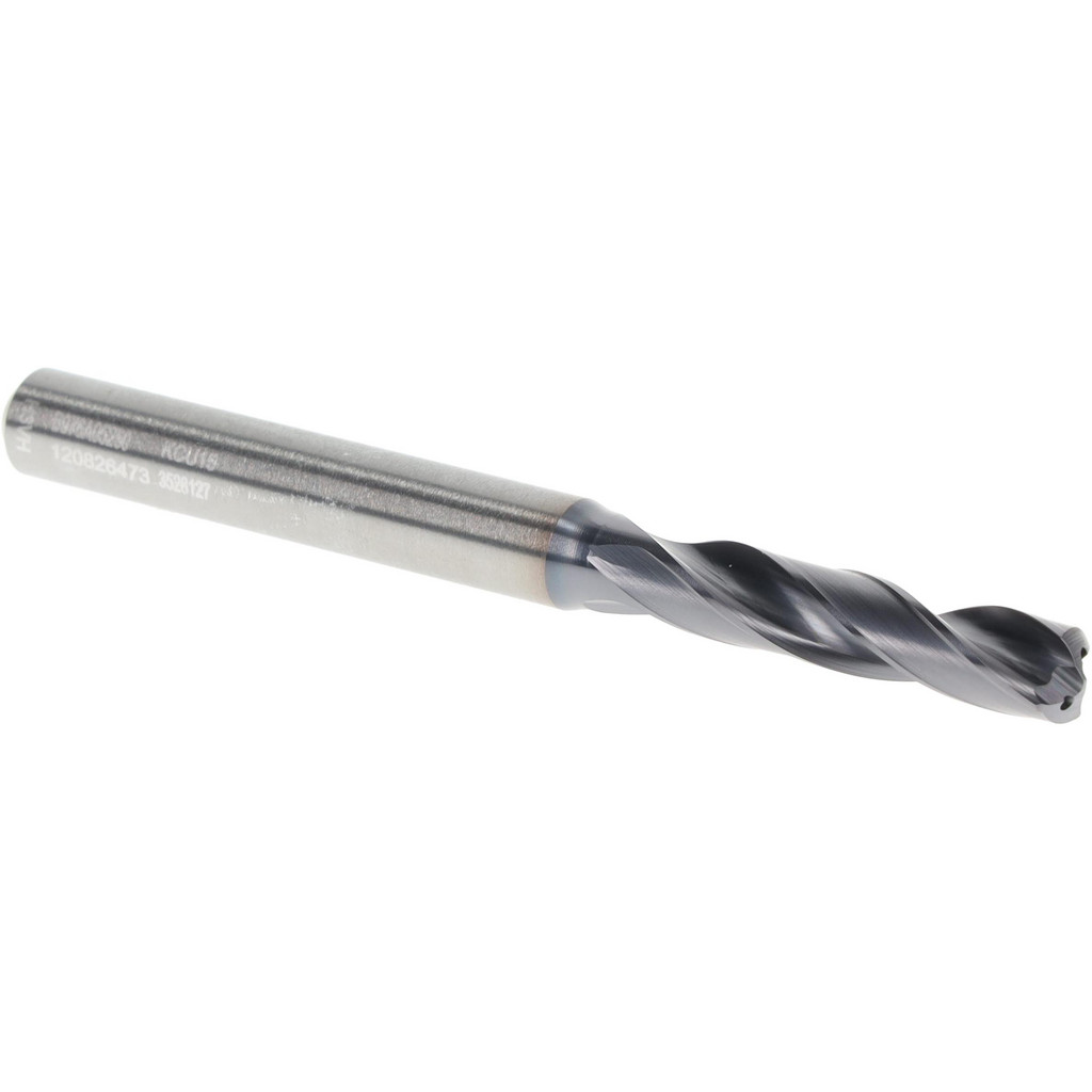 Kennametal 3528127 Screw Machine Length Drill Bit: 0.2067" Dia, 140 &deg;, Solid Carbide Image