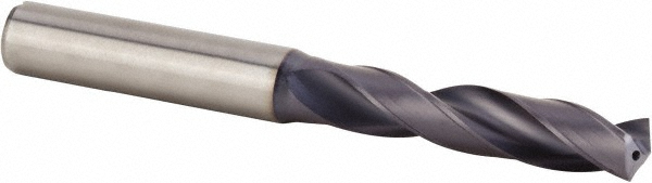 Kennametal 4054510 Screw Machine Length Drill Bit: 0.348" Dia, 140 &deg;, Solid Carbide Image
