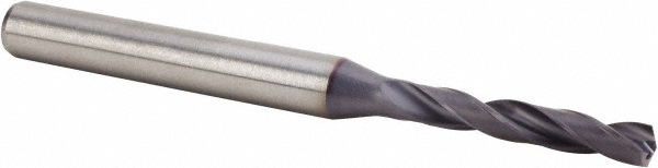Kennametal 4054497 Screw Machine Length Drill Bit: 0.1495" Dia, 140 &deg;, Solid Carbide Image
