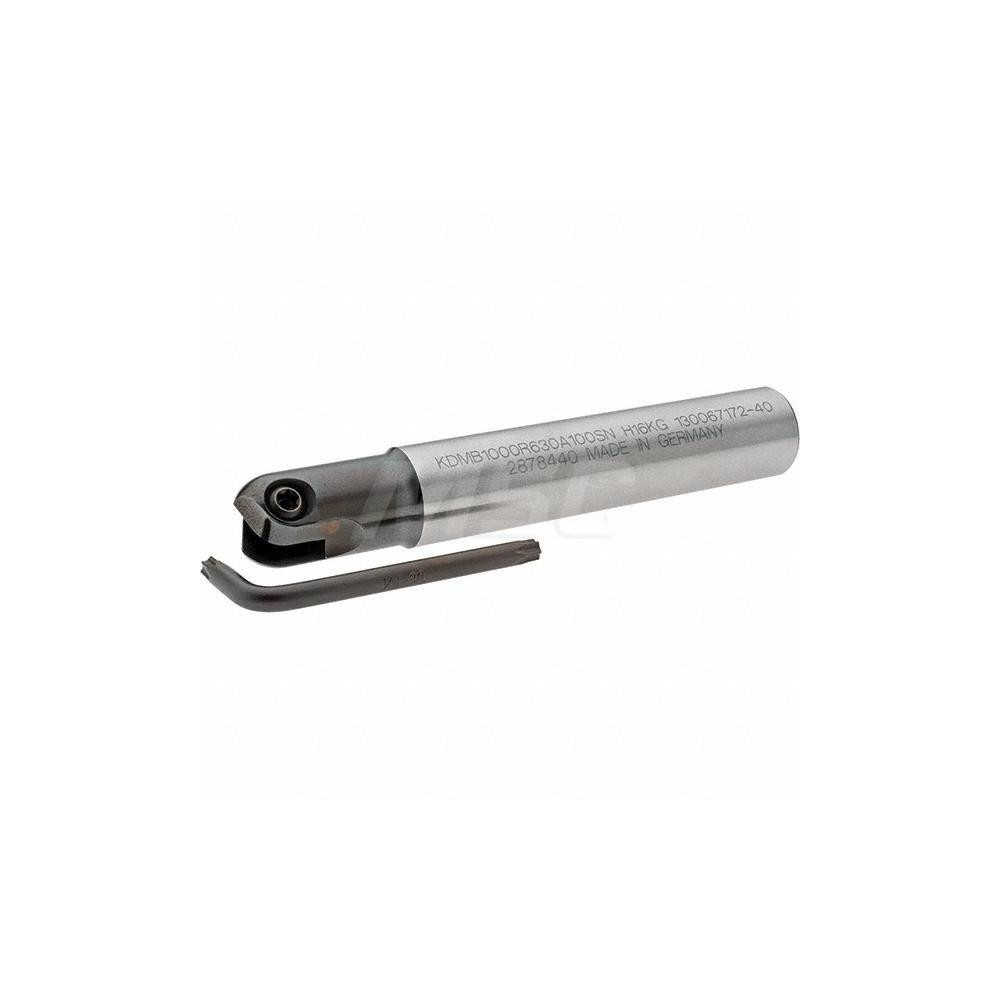 Kennametal Indexable Ball Nose End Mill 1" Cut Dia, Steel, 6.2992" OAL MSC Industrial