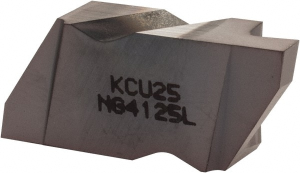 Grooving Insert: NG4125 KCU25, Solid Carbide