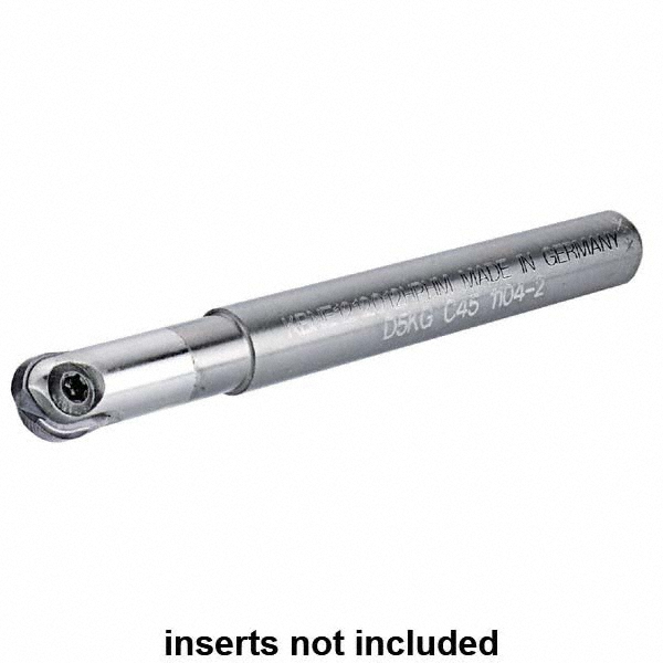 Kennametal Indexable Ball Nose End Mill 0.9843" Cut Dia, Solid Carbide, 6.2992" OAL MSC