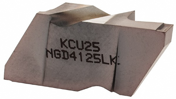 Kennametal 4109852 Grooving Insert: NGD4125K KCU25, Solid Carbide Image