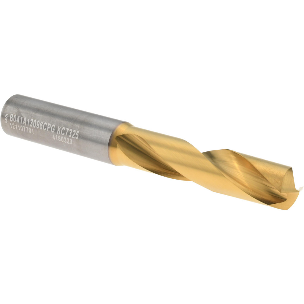 Kennametal 4150323 Screw Machine Length Drill Bit: 0.5156" Dia, 140 &deg;, Solid Carbide Image