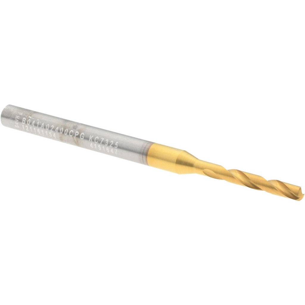Kennametal 4151647 Screw Machine Length Drill Bit: 0.0945" Dia, 140 &deg;, Solid Carbide Image