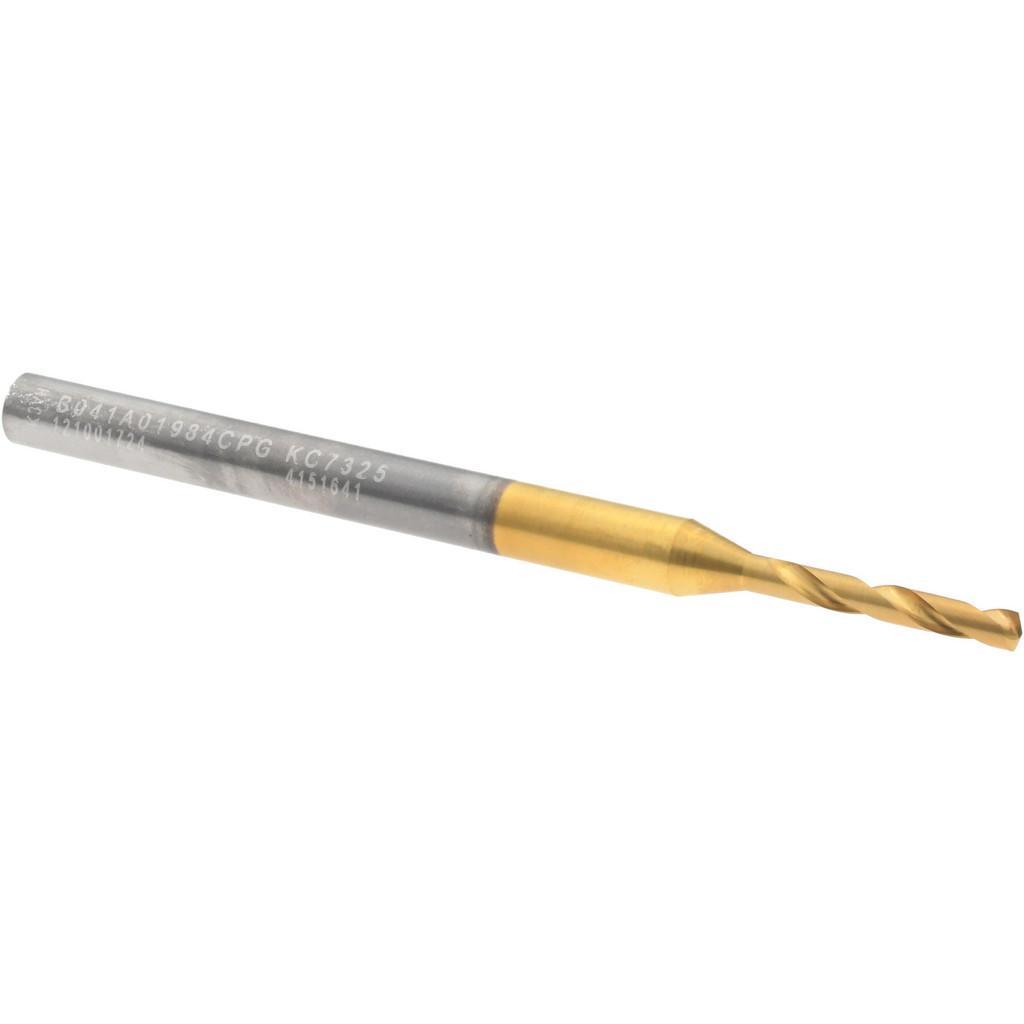 Kennametal 4151641 Screw Machine Length Drill Bit: 0.0781" Dia, 140 &deg;, Solid Carbide Image