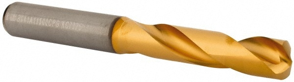 Kennametal 4150304 Screw Machine Length Drill Bit: 0.4528" Dia, 140 °, Solid Carbide Image