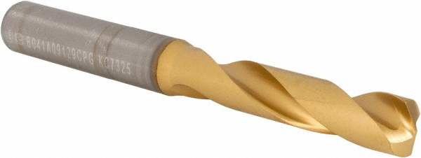 Kennametal 4150268 Screw Machine Length Drill Bit: 0.3594" Dia, 140 &deg;, Solid Carbide Image
