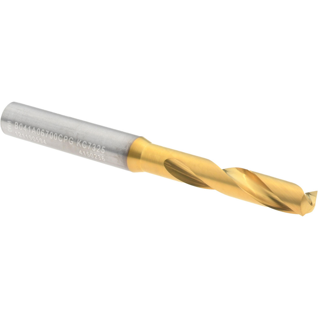 Kennametal 4150236 Screw Machine Length Drill Bit: 0.2638" Dia, 140 &deg;, Solid Carbide Image