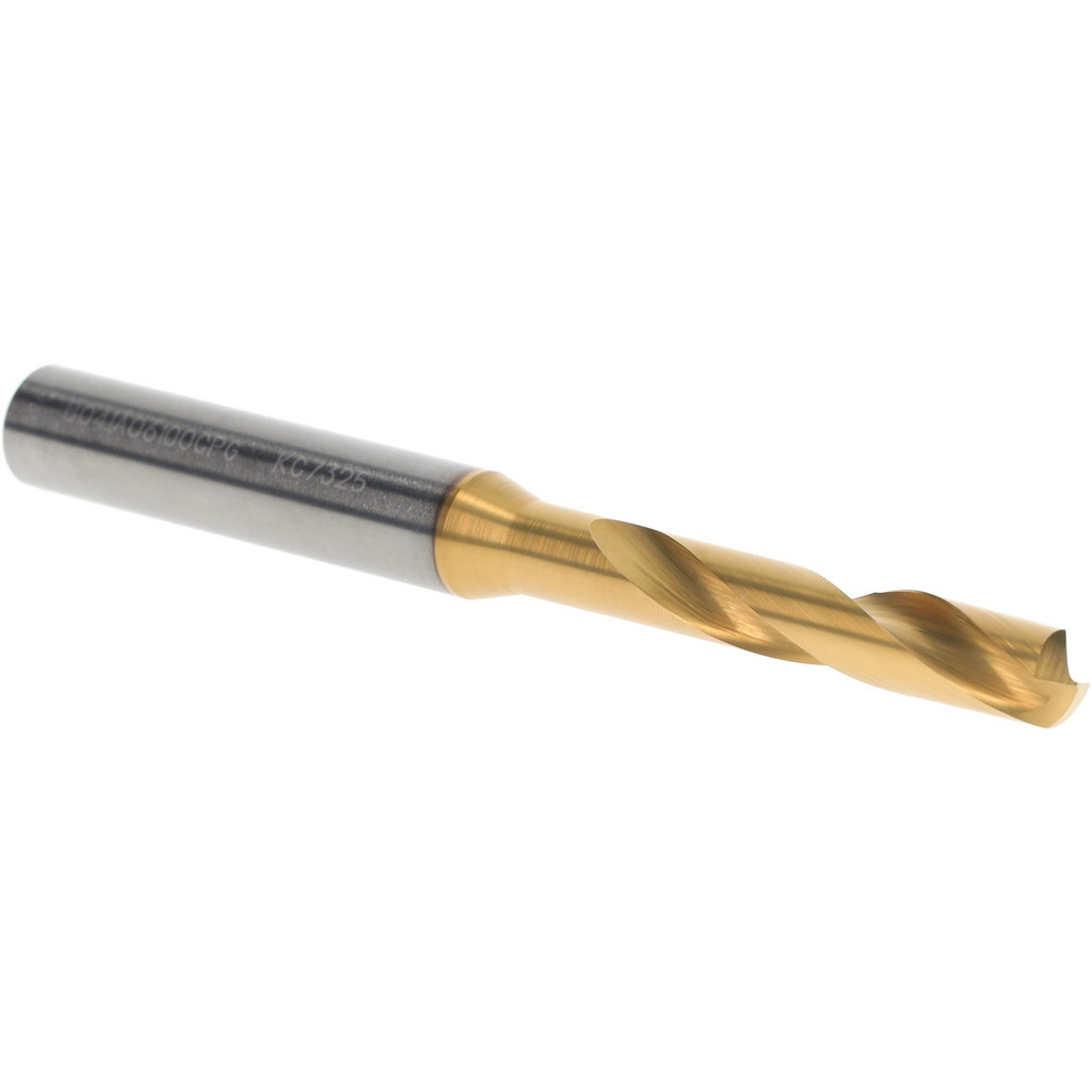 Kennametal 4150227 Screw Machine Length Drill Bit: 0.2402" Dia, 140 &deg;, Solid Carbide Image