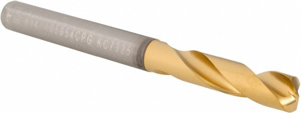 Kennametal 4150225 Screw Machine Length Drill Bit: 0.2344" Dia, 140 &deg;, Solid Carbide Image