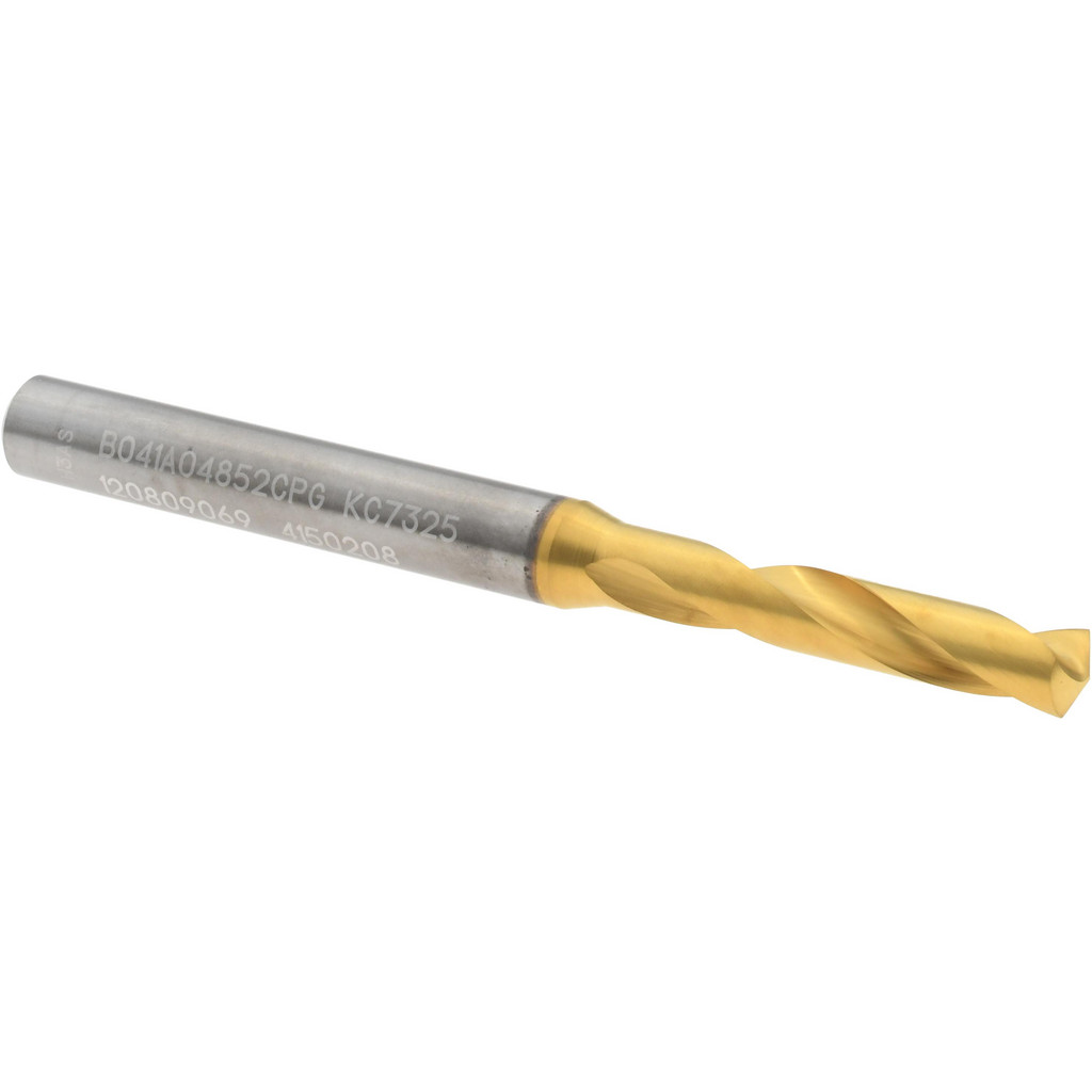 Kennametal 4150208 Screw Machine Length Drill Bit: 0.191" Dia, 140 &deg;, Solid Carbide Image