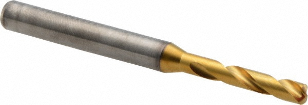 Kennametal 4150195 Screw Machine Length Drill Bit: 0.161" Dia, 140 &deg;, Solid Carbide Image