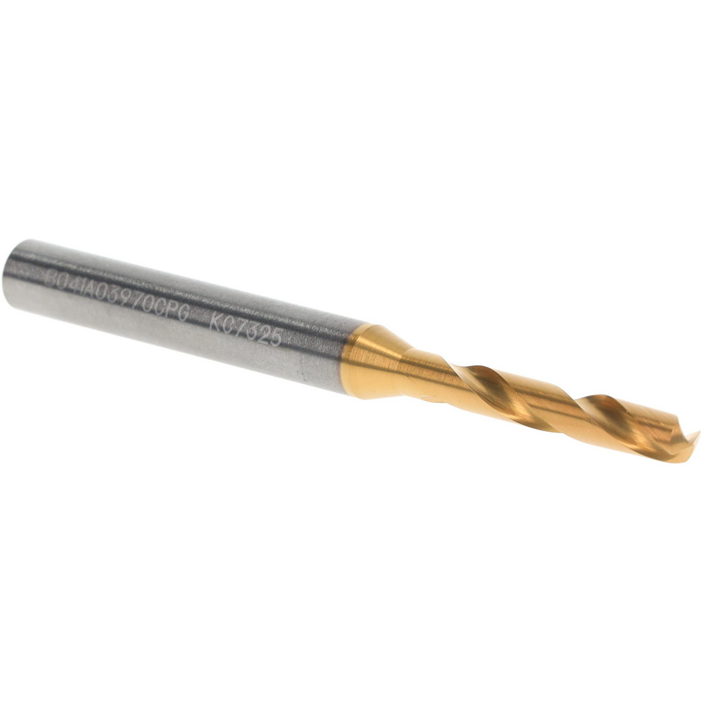 Kennametal 4150192 Screw Machine Length Drill Bit: 0.1562" Dia, 140 &deg;, Solid Carbide Image