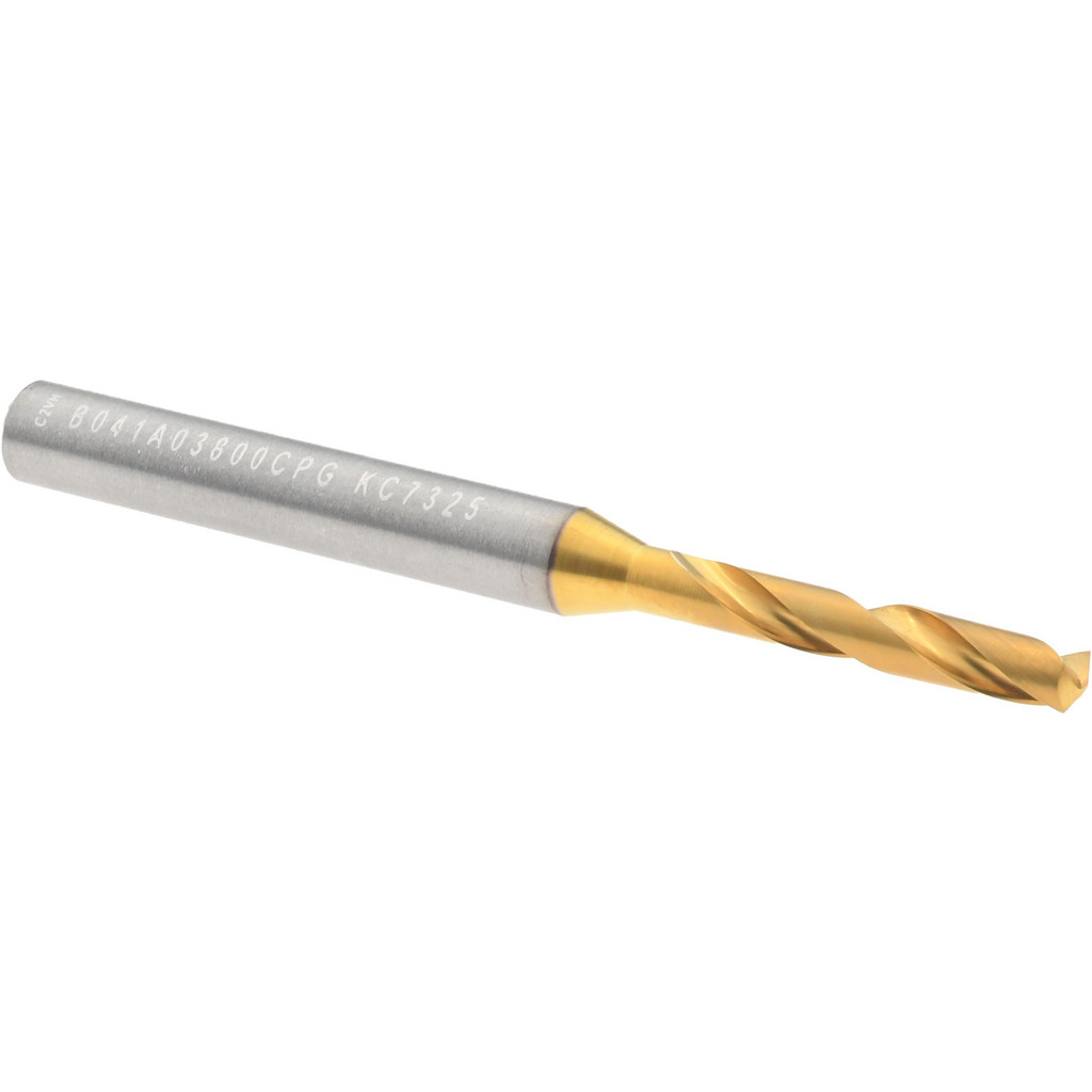 Kennametal 4150190 Screw Machine Length Drill Bit: 0.1496" Dia, 140 &deg;, Solid Carbide Image