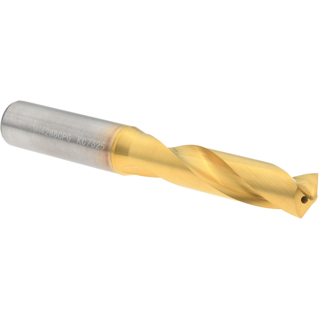 Kennametal 4151254 Screw Machine Length Drill Bit: 0.5625" Dia, 140 &deg;, Solid Carbide Image