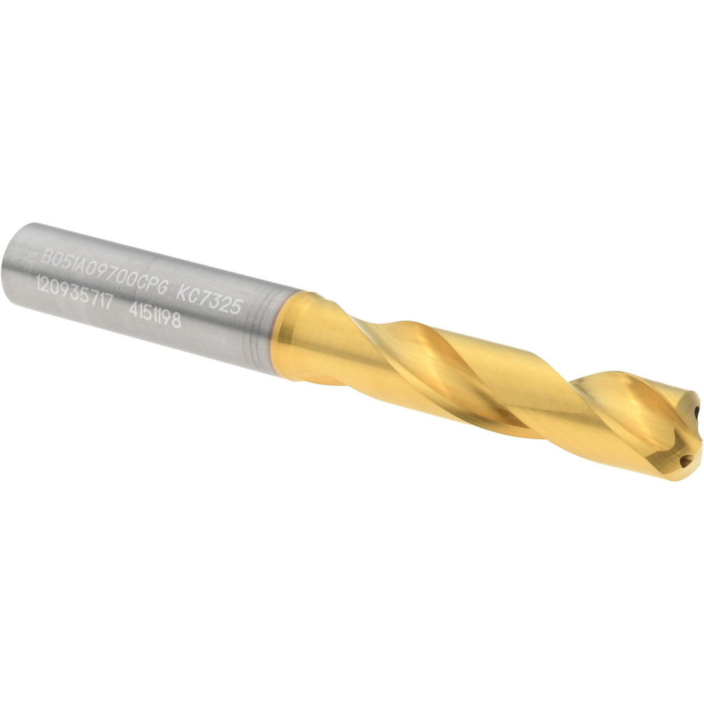 Kennametal 4151198 Screw Machine Length Drill Bit: 0.3819" Dia, 140 &deg;, Solid Carbide Image