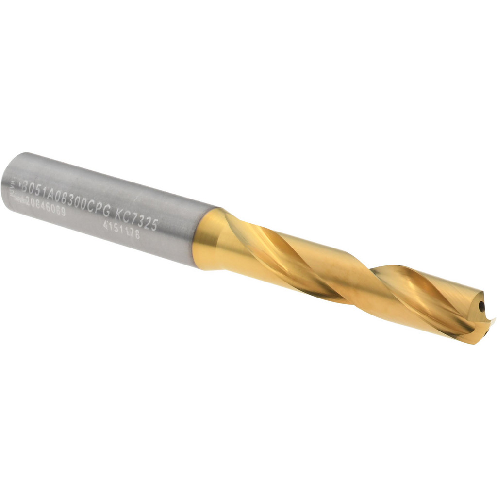 Kennametal 4151178 Screw Machine Length Drill Bit: 0.3268" Dia, 140 &deg;, Solid Carbide Image
